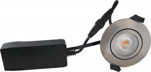 Nordtronic Low Profile ECO ø87mm 6w 2700K >Ra90 (440 lumen) IP54 (Erstatter 3502)