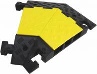 Hjørne til kabelbro, højre 45Â°