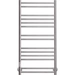 Kriss Apollo Plus el håndklædetørrer 1000x500 mm, børstet rustfrit stål.