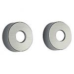 Damixa roset 2stk Ø70 Steel pvd