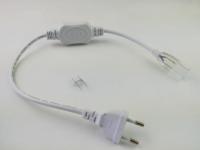 DIOFLEX 230V tilslutning hvid 1m 2x1mm2