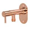 Eqi 2010 udendørsvandhane 15x320-390mm med greb kobber