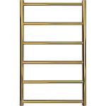 Kriss polaris håndklædetørrer 800x500mm centralvarme, elvarmeelement el. kombi-drift