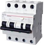 AEG kombiafbryder, 4 Polet 13A, C karakteristik, 30mA, 6kA, Klasse A Hpfi relæ