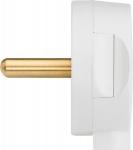 Abb Schuko Stikkontakt 16a Hvid Komplet