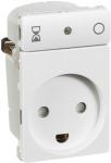 LK Fuga stikkontakt med timerfunktion hvid 1,5 modul