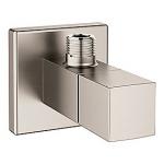 GROHE Universal Cube stopventil 1/2x3/8 nippel/roset. Supersteel