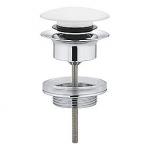 GROHE bundventil 1 1/4 uden overløb. Moon white