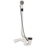 GROHE af/overløbssæt 45grader 40/50mm. Hvid