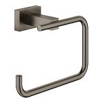 GROHE Essentials Cube new toiletpapirholder 138mm u/låg børstet hard graphite