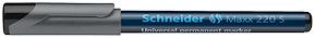 Permanent Marker, Maxx 220, Sort