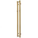 TVS Plus 2 b. håndklæderadiator guld, 1400 x 135 mm cc 90 mm, vandfyldt