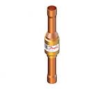 Danfoss NRV 12S, 1/2 Kontraventil, 49 bar, ODF/ODF, 1/2'', Ligeløb, 2,42 m3/h
