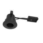 Scan Products Luna Quick2Light ø88mm, indbygningsspot, GU10, mat sort