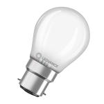 LEDVANCE LED Krone B22d, 4w/827 - Varm hvid, (470 lumen), ikke dæmpbar, (=40w)