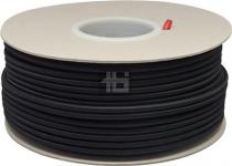 5 mtr. Sort Stofledning 70Â°C, 3G0,75mm2 med jord