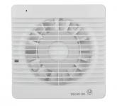 S&P Decor 300 CHZ Hvid, Ventilator med hygrostat og timer, 200x200mm ø148mm