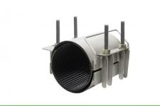 AVK Bandagemuffe 88-110/200mm, 2-delt FS20, AISI316, EPDM, reperationsmuffe