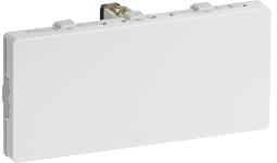 LK FUGAÂ® Blænddæksel 2 modul vandret hvid