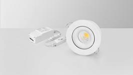 Malmbergs Downlight MD-70 NXT CCT, 630 lm, 2700/3000/4000K, 230V, IP44