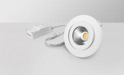 Malmbergs Downlight MD-360 NXT, 610 lm, 2700K, 230V, IP44