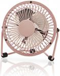 Nedis Bordventilator | USB Drevet | Diameter: 100 mm | 3 W | 1-Hastighed | Pink
