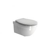 GSI Classic vægtoilet 55x37cm med antibakteriel glasur