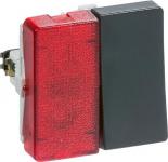 LK FUGAÂ® Afbryder 1 polet med lampe 13A - Koksgrå