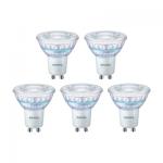 Philips Master LEDspot Value 3,7W/927 - Varm hvid, GU10 (355 lumen) 36Â° dæmpbar (=50w) - 5 PAK