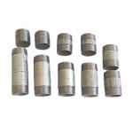 Nippelrør galvaniserede 1'', pose à10 stk. blandede