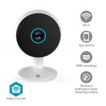 Nedis SmartLife Indendørs Kamera | Wi-Fi | 3MP Full HD 1296p | Cloud Storage (mulighed) / microSD (ikke inkluderet) / Onvif | Med bevægelsessensor | Nattesyn | Hvid