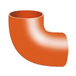 Düker SML Bøjning 88,5Â°. DN100, rød