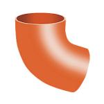 Düker SML Bøjning 70Â°. DN70, rød