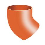 Düker SML Bøjning 45Â° DN50, rød