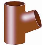 Düker SML Grenrør 70Â°. DN100, rød