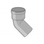 Friaphon 87 Gr. Bøjning Med 1 Muffe 52 Mm