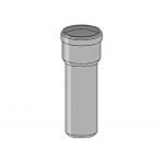 Friaphon Pasrør 250 Mm Med Muffe 78 Mm