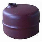 Luftpotte cylindrisk 2 ltr. malet stål