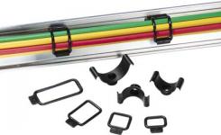 Kabelholder Sort 17,2mm C3