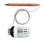 TA følerelement med fjernføler til dykrør, 2 m, 20-50Â°