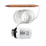 TA følerelement med fjernføler til dykrør, 2 m, 40-70Â°, M30 gevind