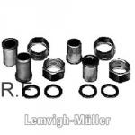 11/4-1 Gevindnipler (Sæt 2stk)