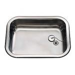 Intra Juvel køkkenvask 480x340mm med prop, til nedfældning, K480