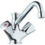 Børma Standard Håndvask-/brusearmatur krom 2-grebs u/bundvent