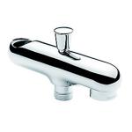 Damixa Kartud med omskifter til bruser Forkromet