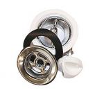 Karfa Bundventil 1 1/4" T/håndvask Lige. Uden overløb