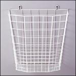 Trådkurv 4kt L345xD179xH385. Hvid