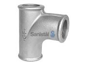 1/2" Galvaniseret Strømtee