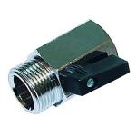 Kuglehane Â½'' m.n forkromet. med håndtag