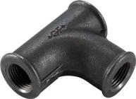 1 1/2" Galvaniseret Strømtee